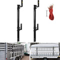 Black Steel Trailer Ladder Rack Z50764