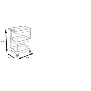3 Shelf Tub Utility Cart P591955