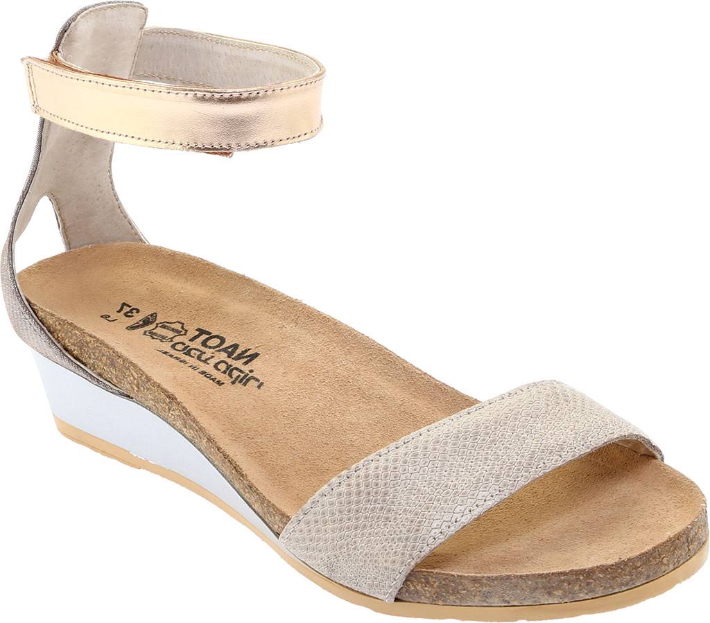 Beige Lizard Sandals I77051