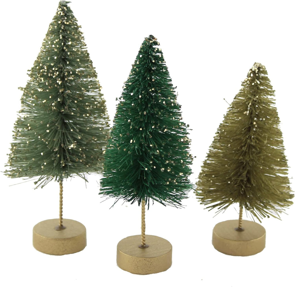 Bottle Brush Tree Mini Set, Multicolored J9826