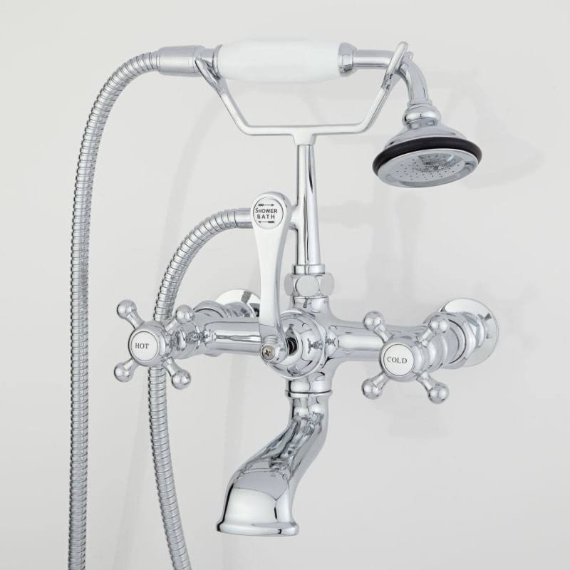 Chrome Wall Mounted Tub Filler Faucet L269