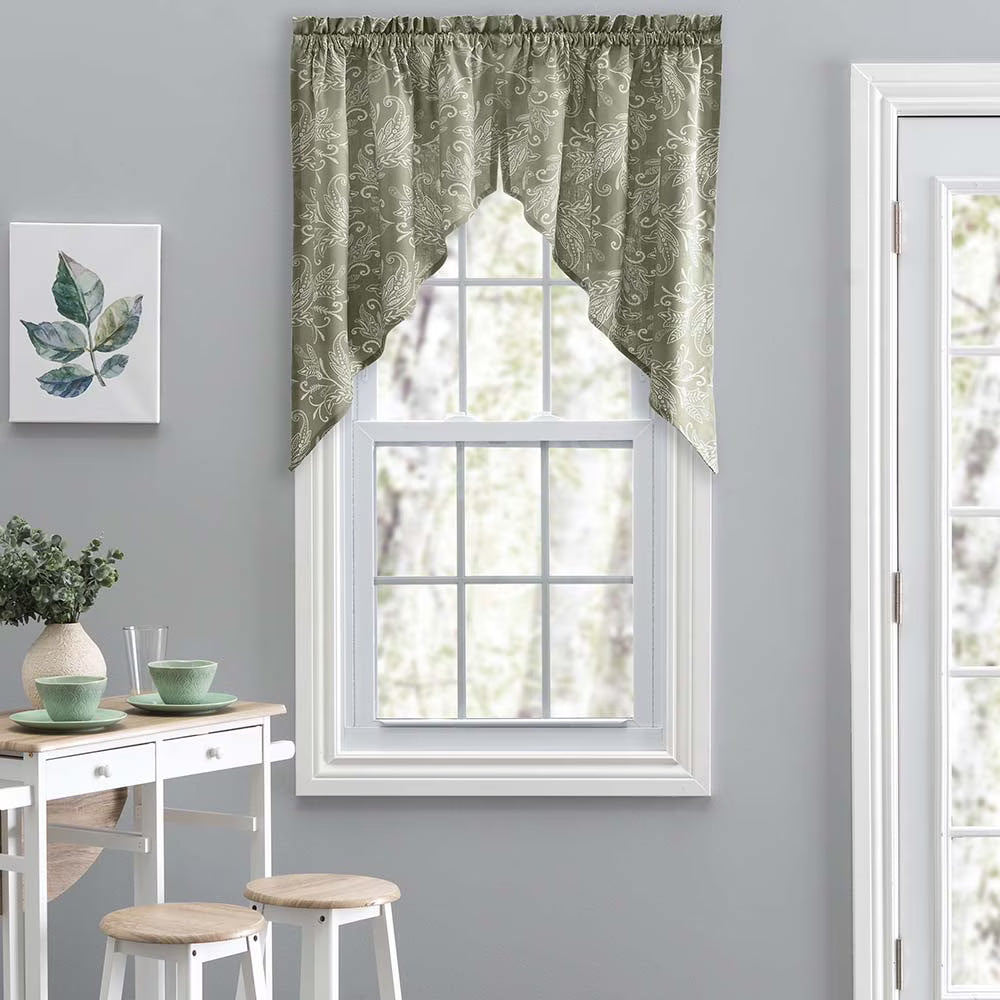 Sage Curtain 56"x36" H6320