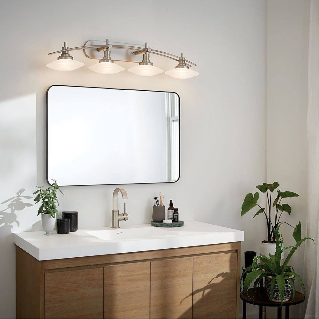 Four Light Chrome Bath C219