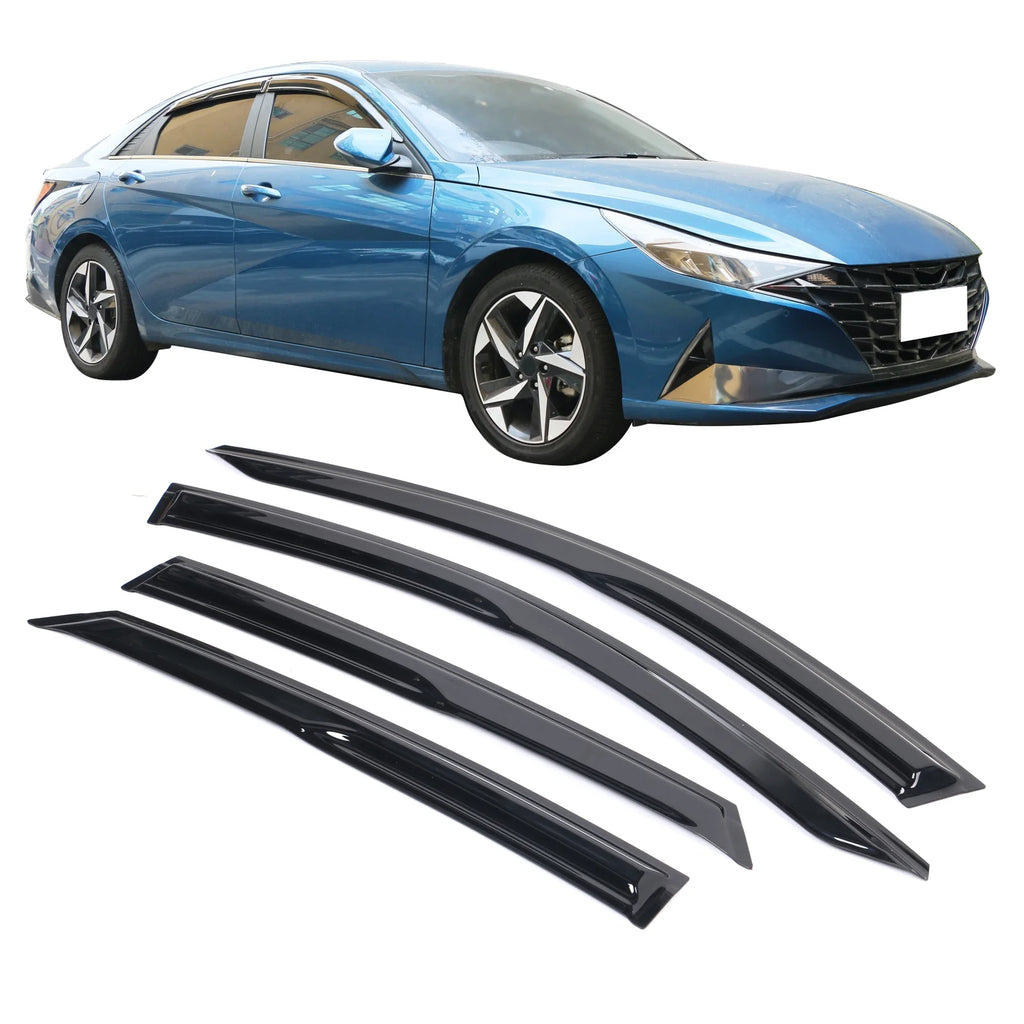4PCS Acrylic Window Visors Tape-On H32799