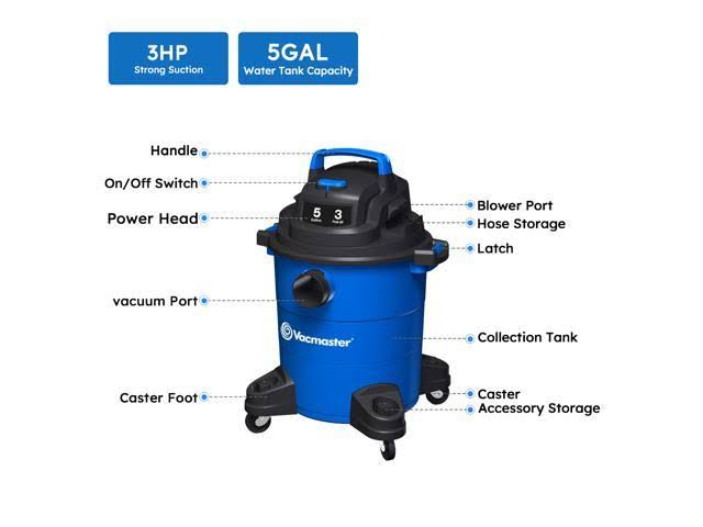 5 gal. Wet/Dry Vacuum U914