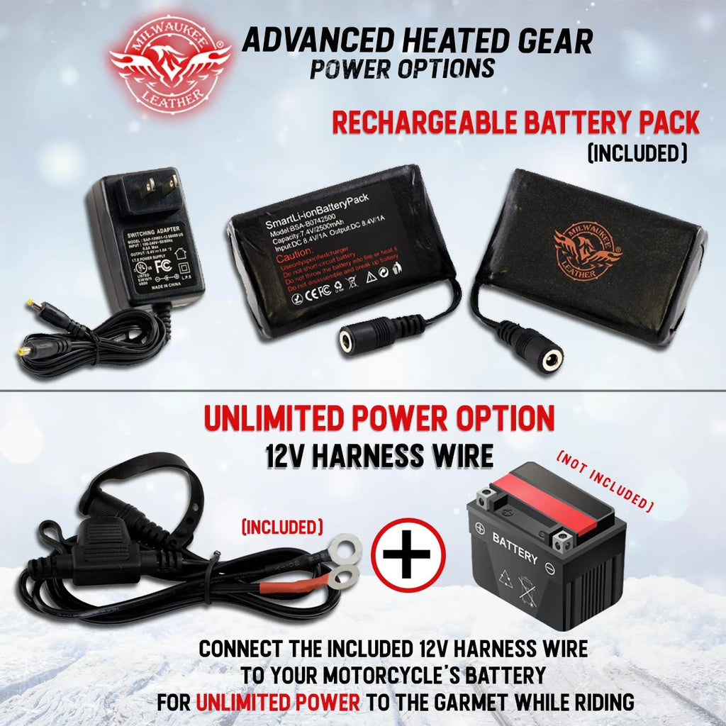 Heated Winter Gloves with Battery K929639