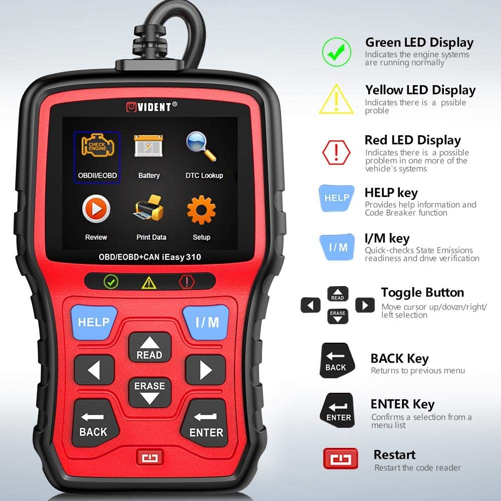 OBD2 Scanner Code Reader Pack of 2 K16290