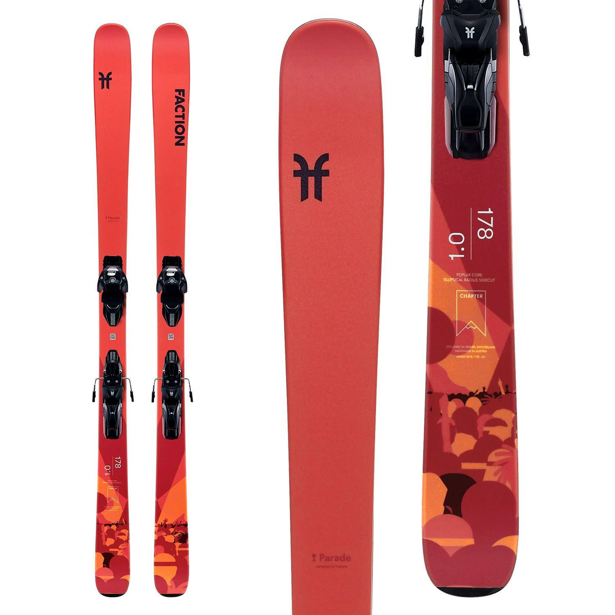 Skis with Bindings Q553