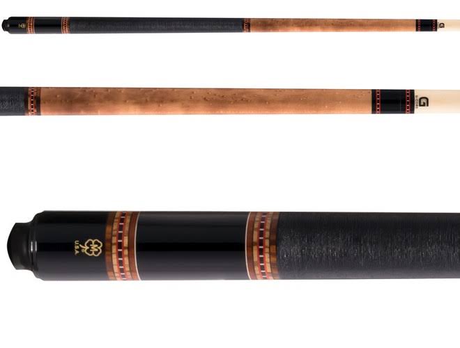 Solid Black 19 Ounce Pool Cue D4760