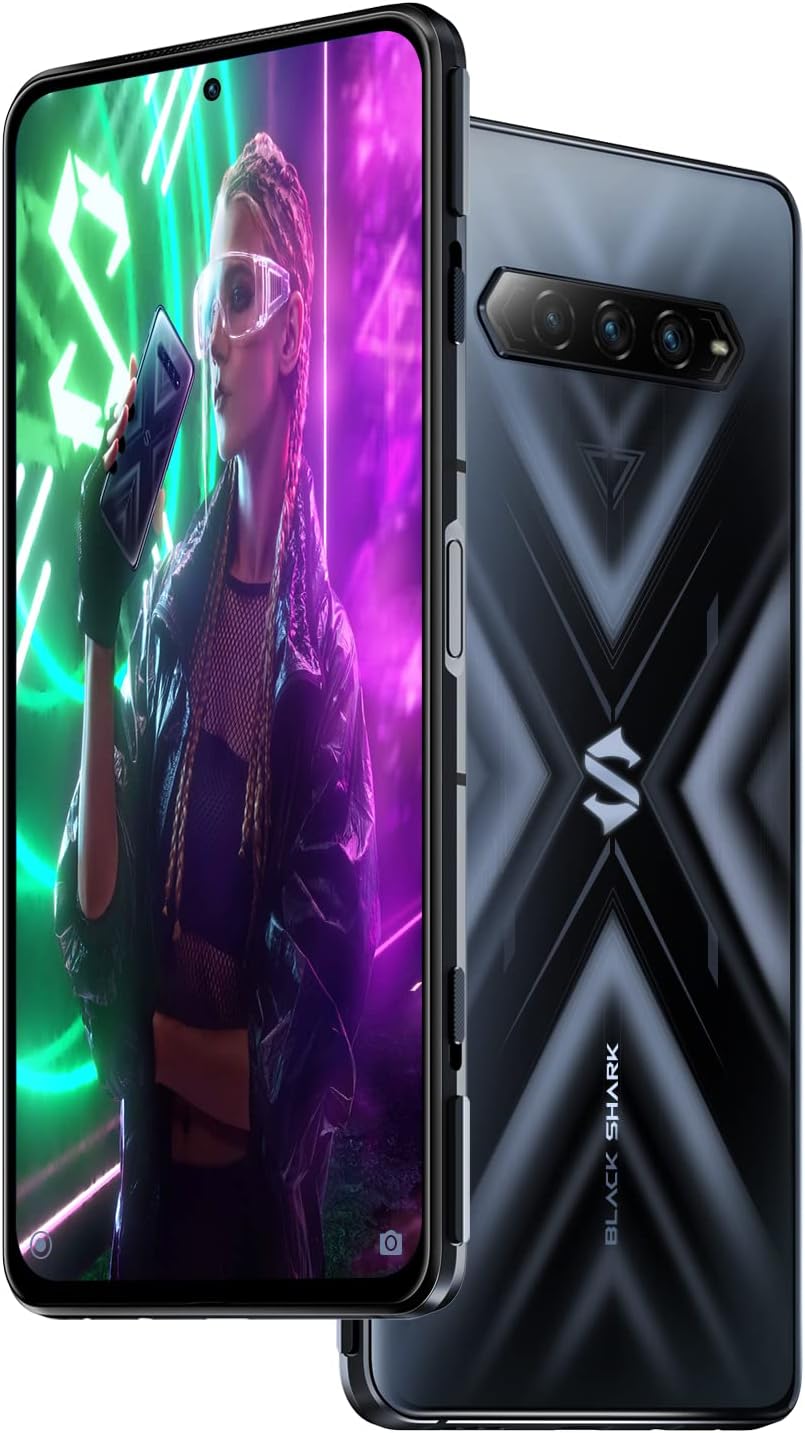 Black Shark 4 Unlocked 5G Gaming Phone 8+128GB 144Hz Snapdragon 870 Android Phone I47571