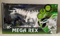 Jumbo RC T-Rex Dinosaur White One Size O538