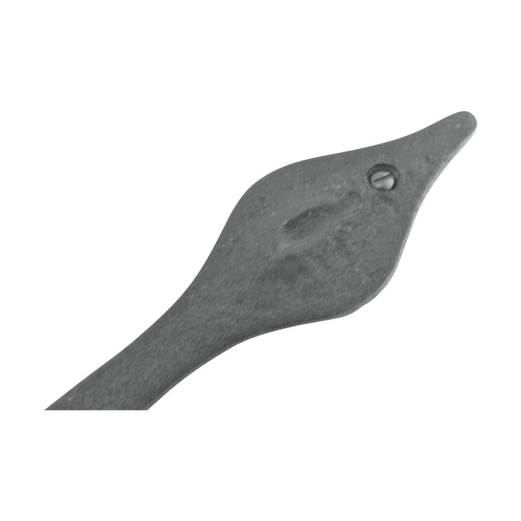 8 Strap Hinges Wrought Iron Spear Tip 11-3/4x22 Z8063