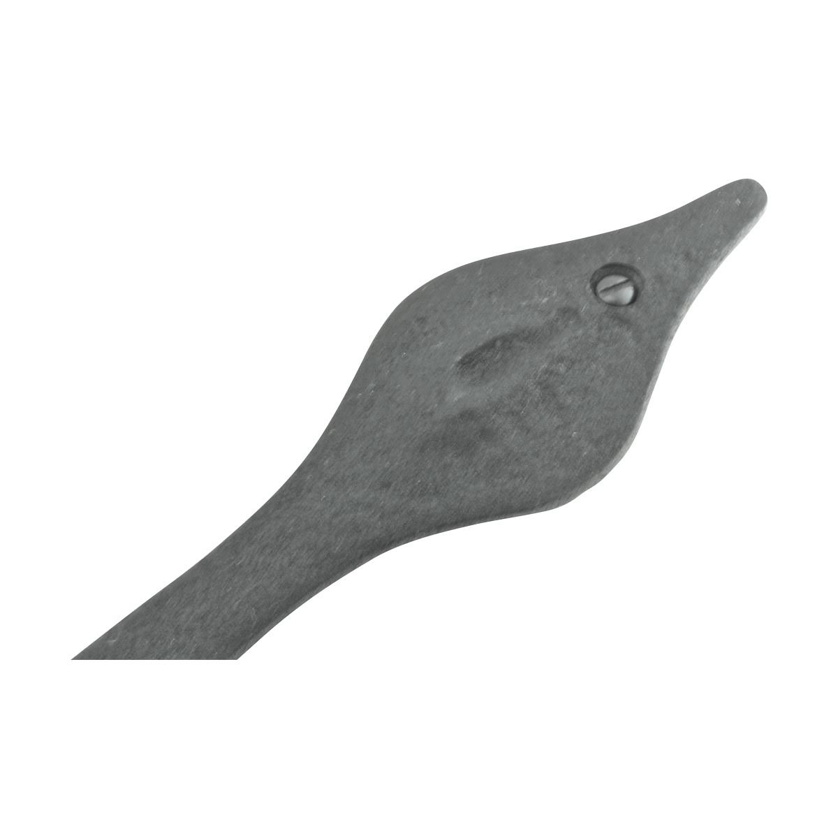 8 Strap Hinges Wrought Iron Spear Tip 11-3/4x22 Z8063