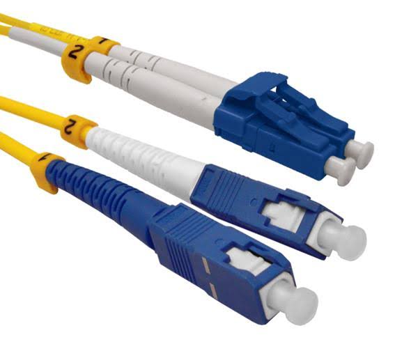 Duplex Single-mode Fiber Optic Patch Cable, 100 Meter B30168