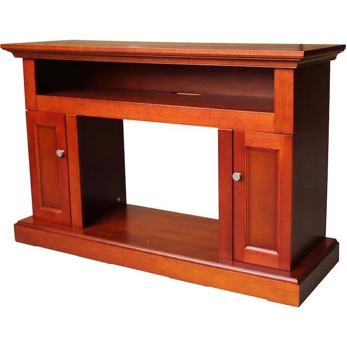 47 in. Electric Fireplace with Entertainment Stand in Cherry L5317