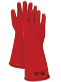Red Rubber Electrical Insulating Gloves C533