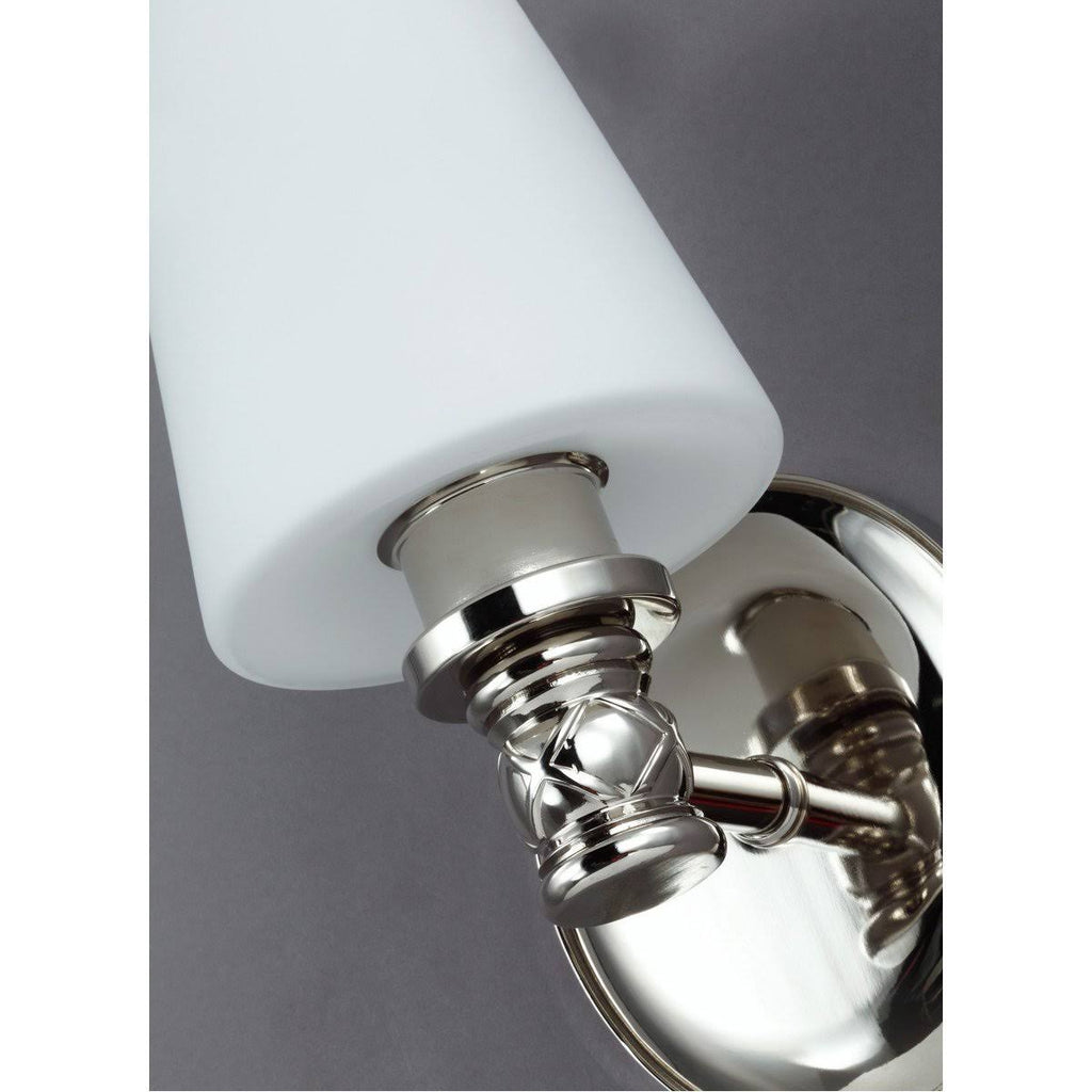 Satin Nickel 1 Light Sconce N440