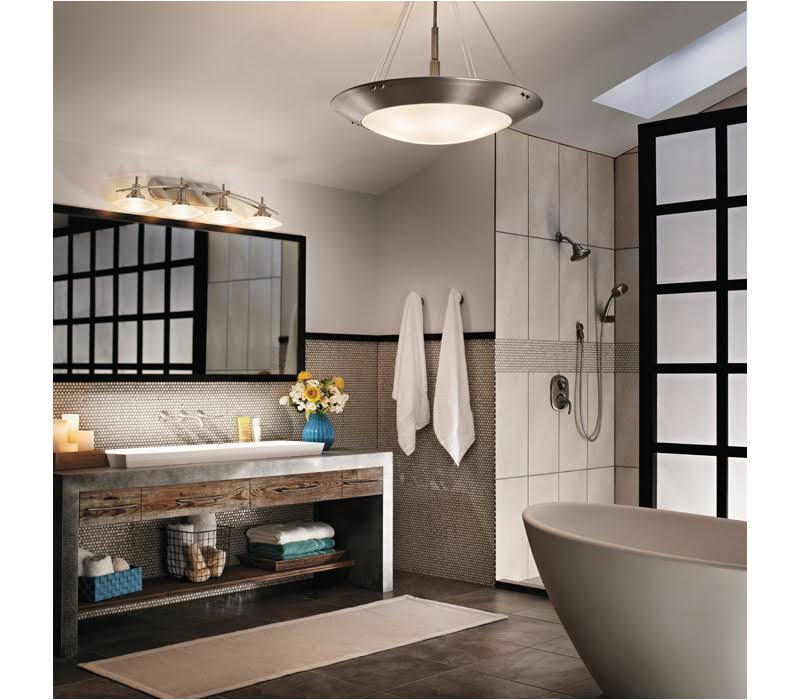 Four Light Chrome Bath C219
