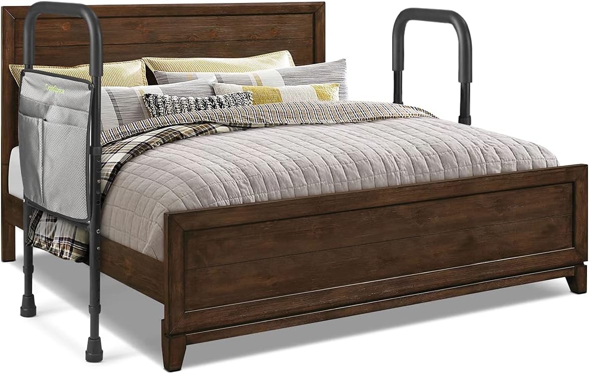 Adjustable Bed Rail with Storage Pocket C906024