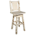 Natural Swivel Bar Stool V892