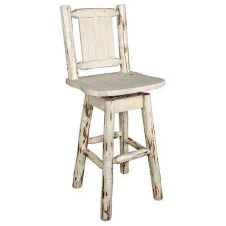 Natural Swivel Bar Stool V892