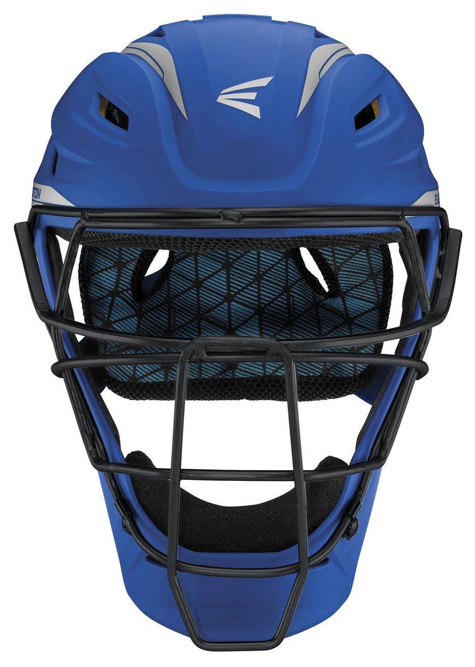 Small Royal/Silver Catcher's Helmet A40771