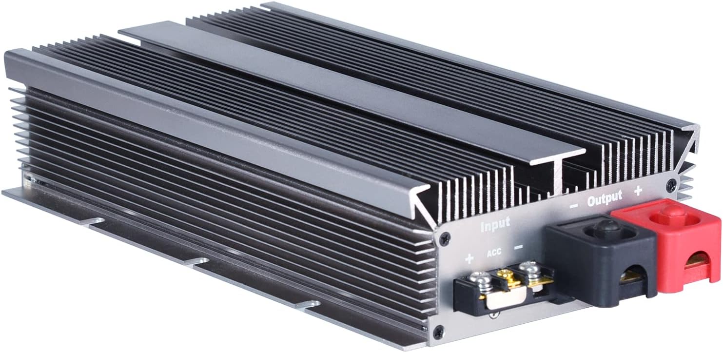 DC/DC 12V to 24V Boost Converter 25A 600W Step Up Voltage Regulator Power Supply Voltage Transformer Pack of 2 R7718