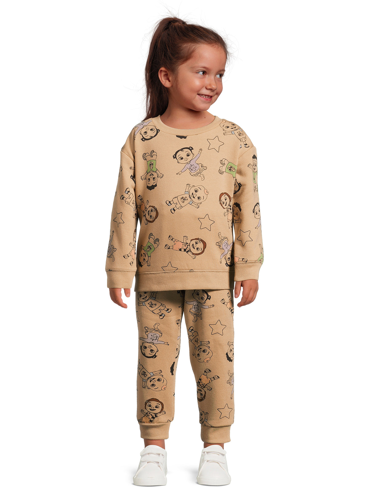 Toddler Pullover and Jogger Pants Outfit Set, 2-Piece K67850
