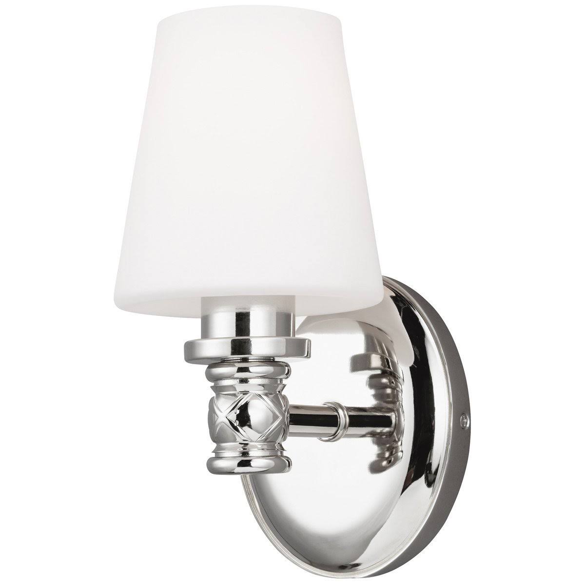 Satin Nickel 1 Light Sconce N440