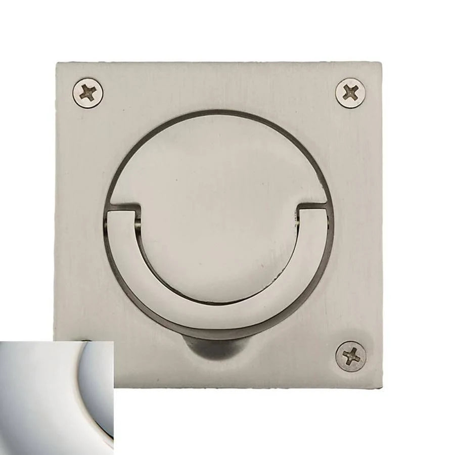 Polished Nickel Flush Ring Pull W727986