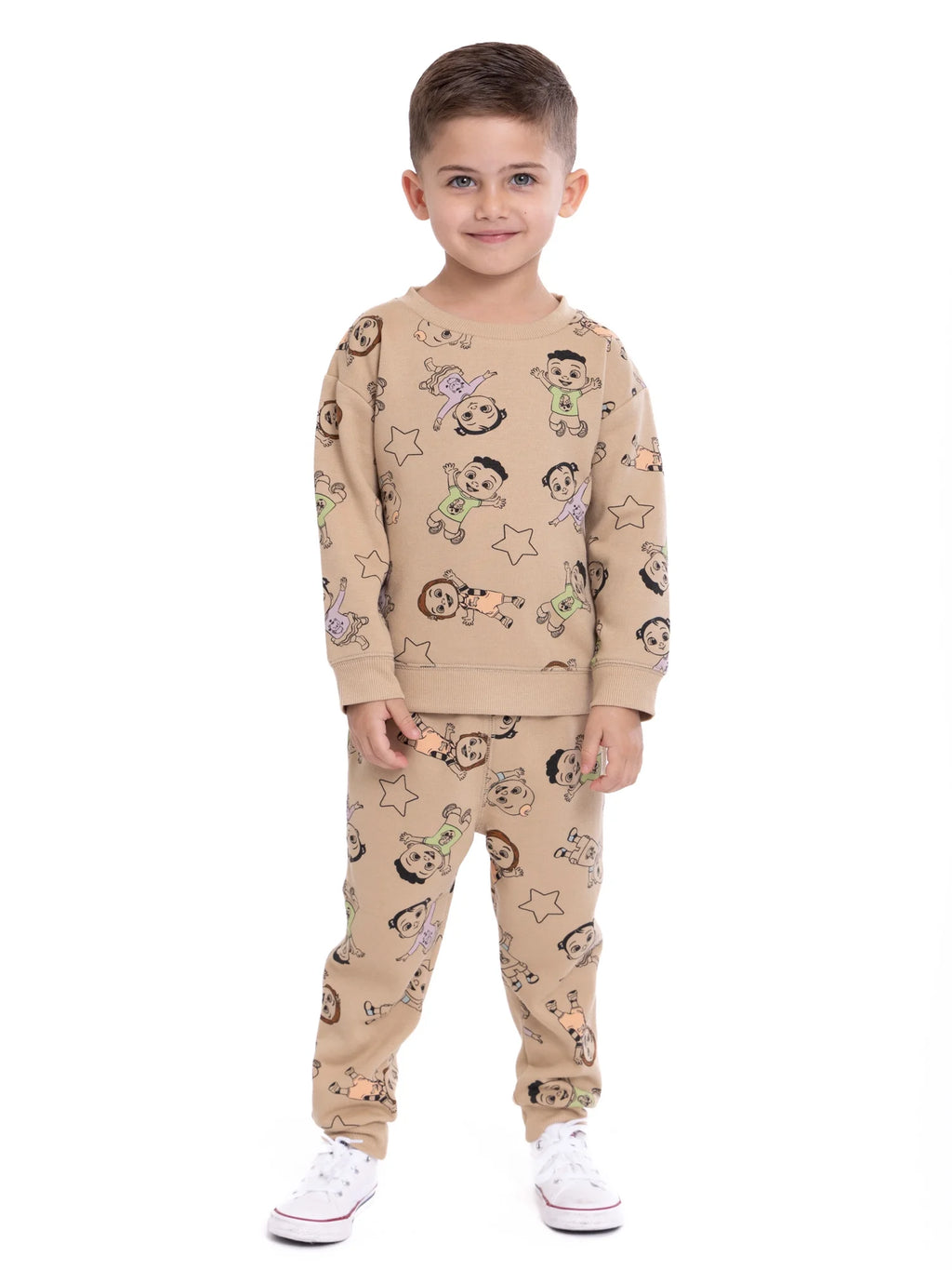 Toddler Pullover and Jogger Pants Outfit Set, 2-Piece K67850