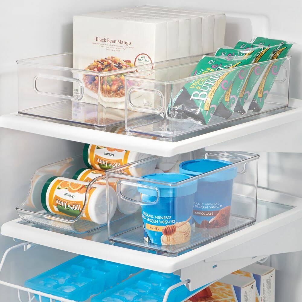 6 Pack Plastic Kitchen Food Storage Bin with Handles W761234