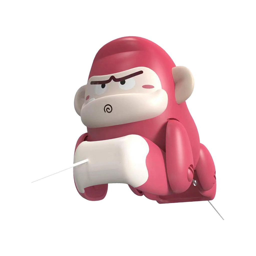 Rose Red Pull Along Gorilla Toy U22694