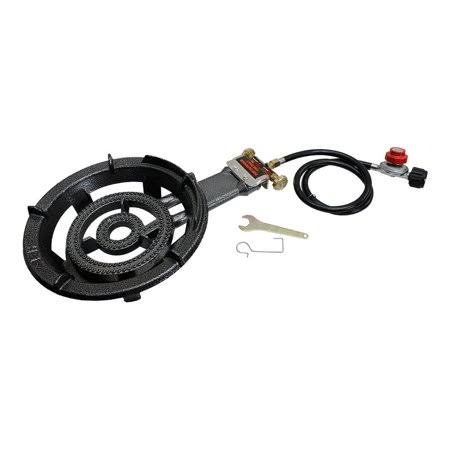 Portable Propane Gas Stove Burner Cast Iron Camping Cooker O957