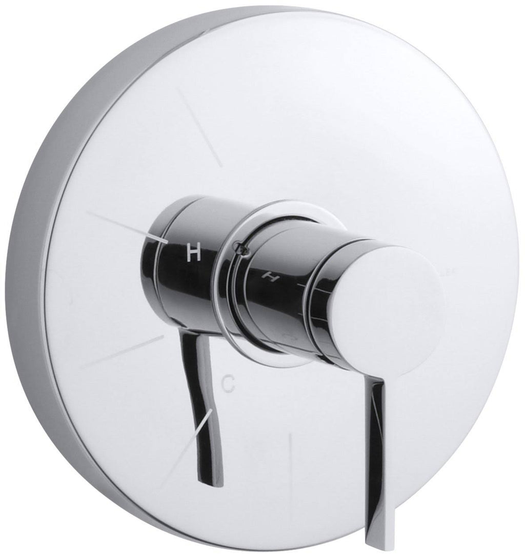 Polished Chrome Valve Trim with Lever Handle M593