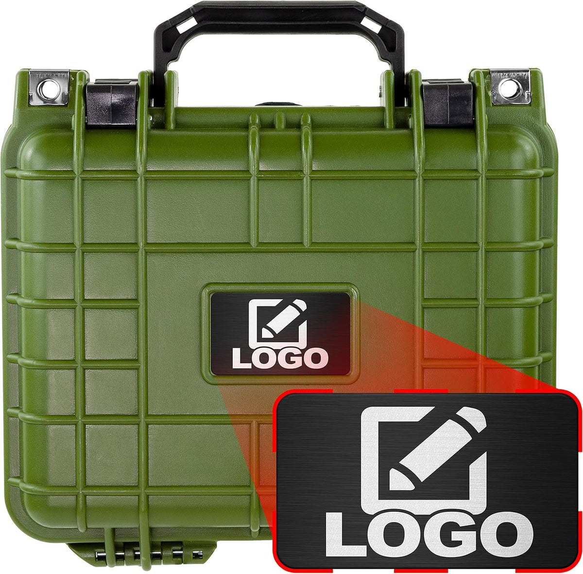 Gray Hard Camera Case with Foam L316363