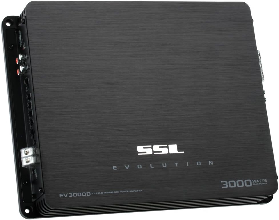1500 Watt Monoblock Car Amplifier with Remote Subwoofer Control F800
