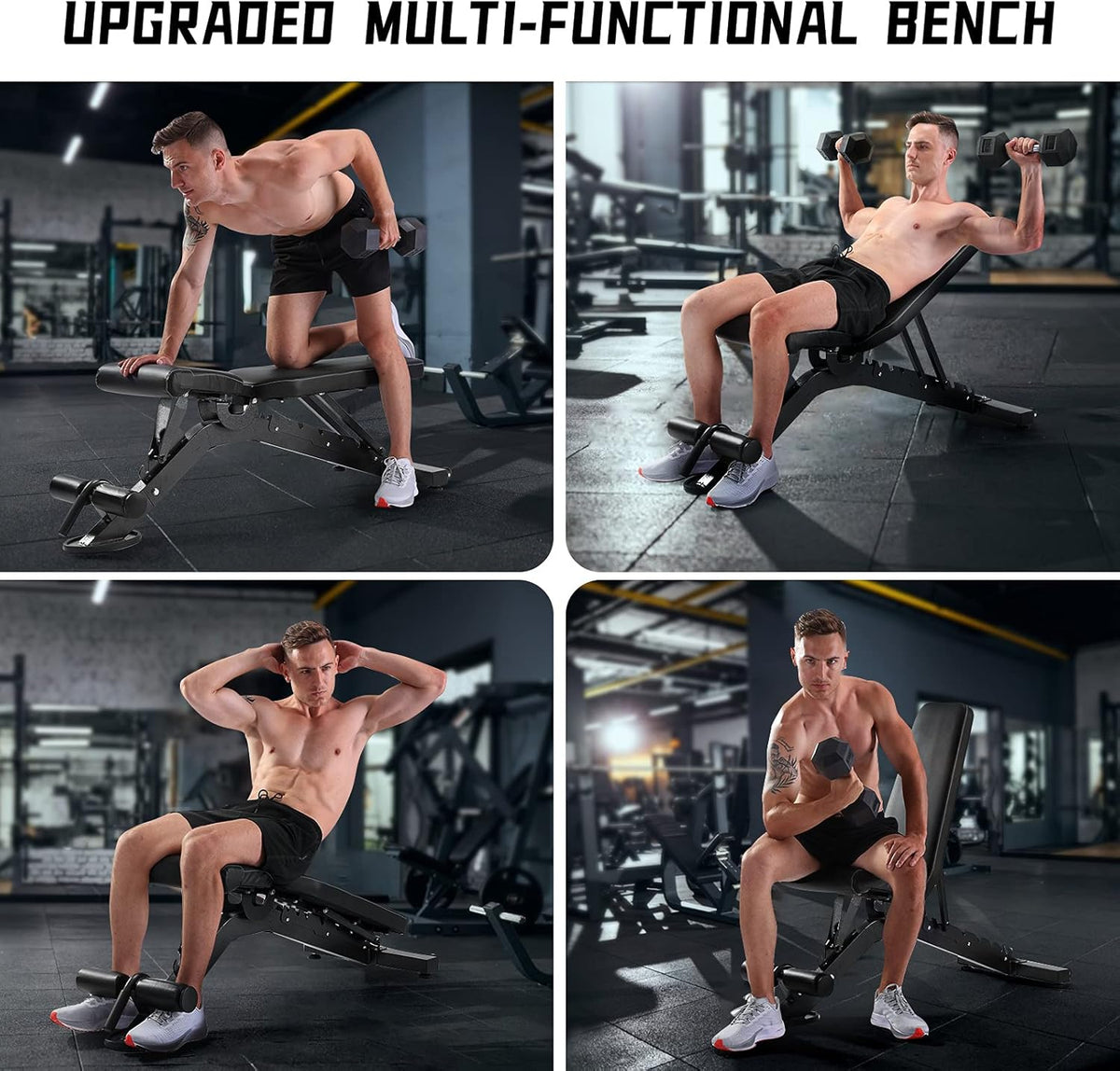 Adjustable Weight Bench with Leg Extension O7691