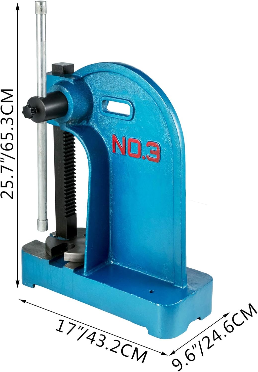 Manual Arbor Press 3 Ton Cast Iron M5159