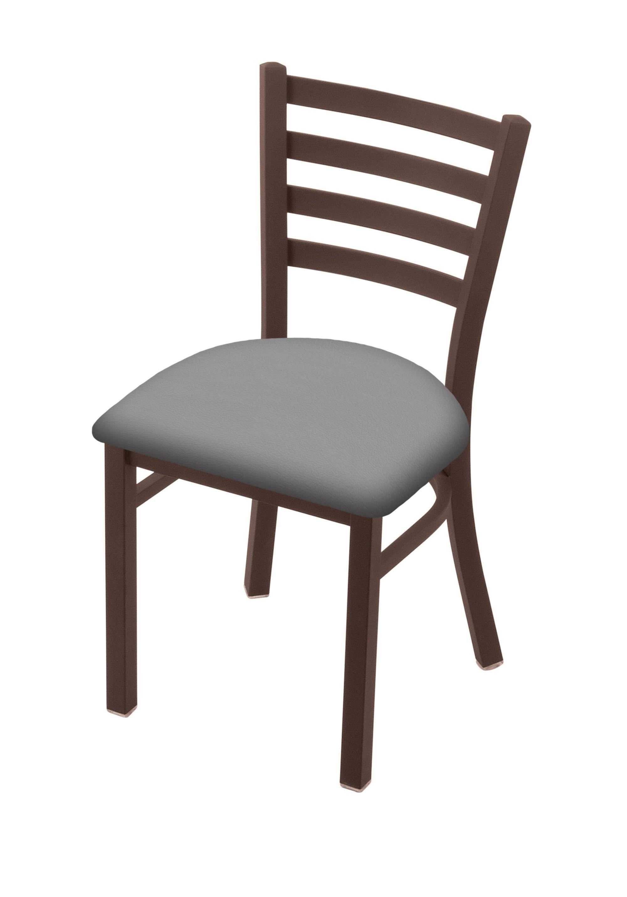 Bronze Finish Chair with Graph Poppy Seat E636