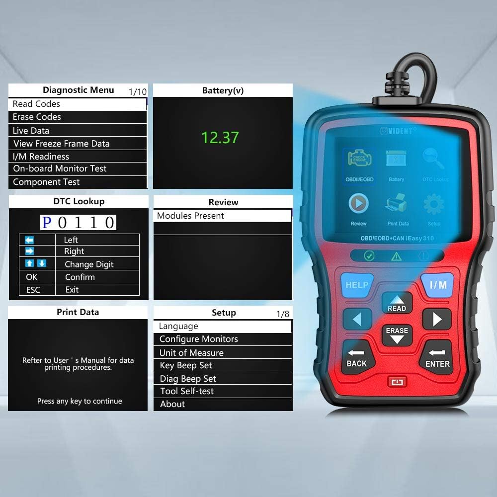 OBD2 Scanner Code Reader Pack of 2 K16290