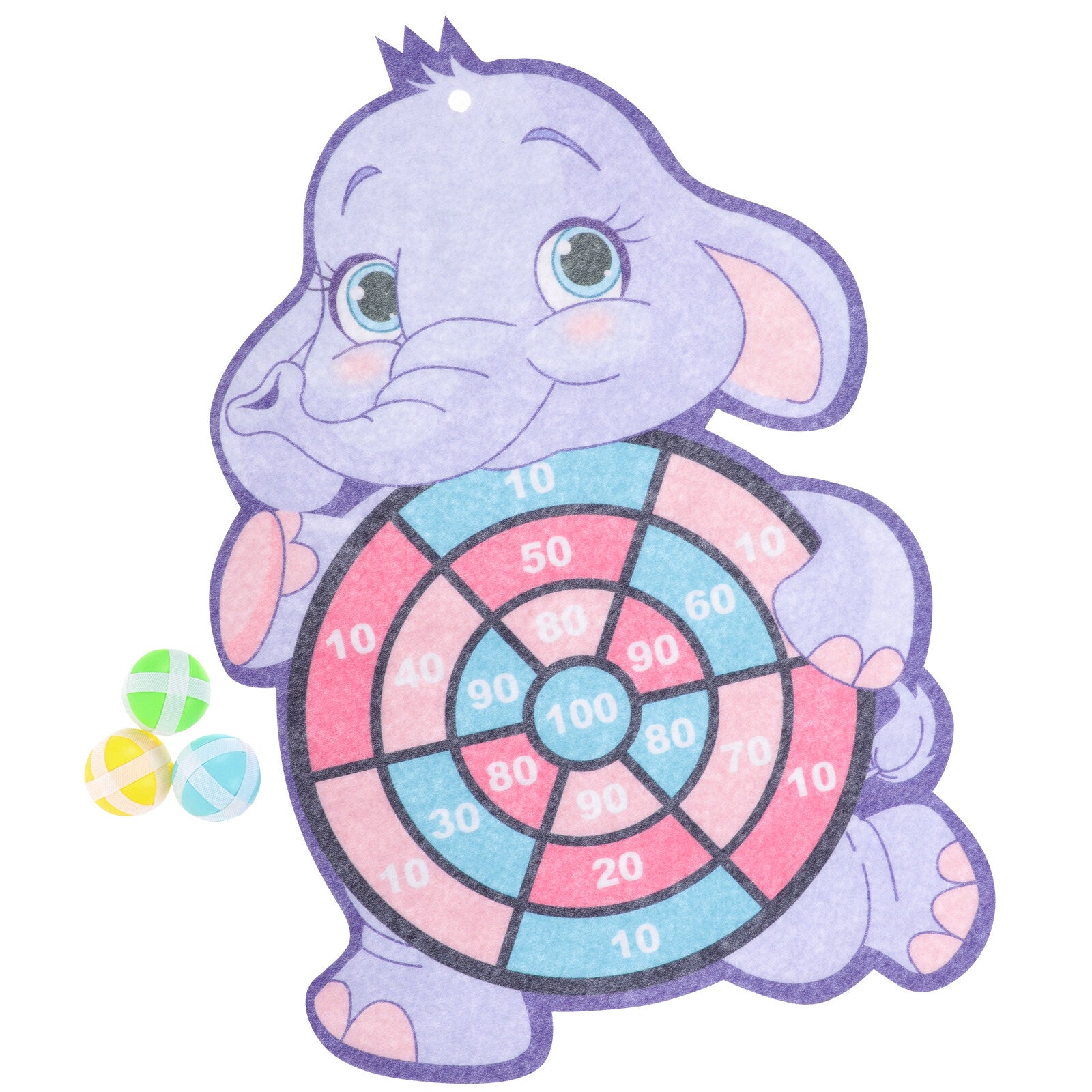 Dart Board Game with Sticky Balls U141426