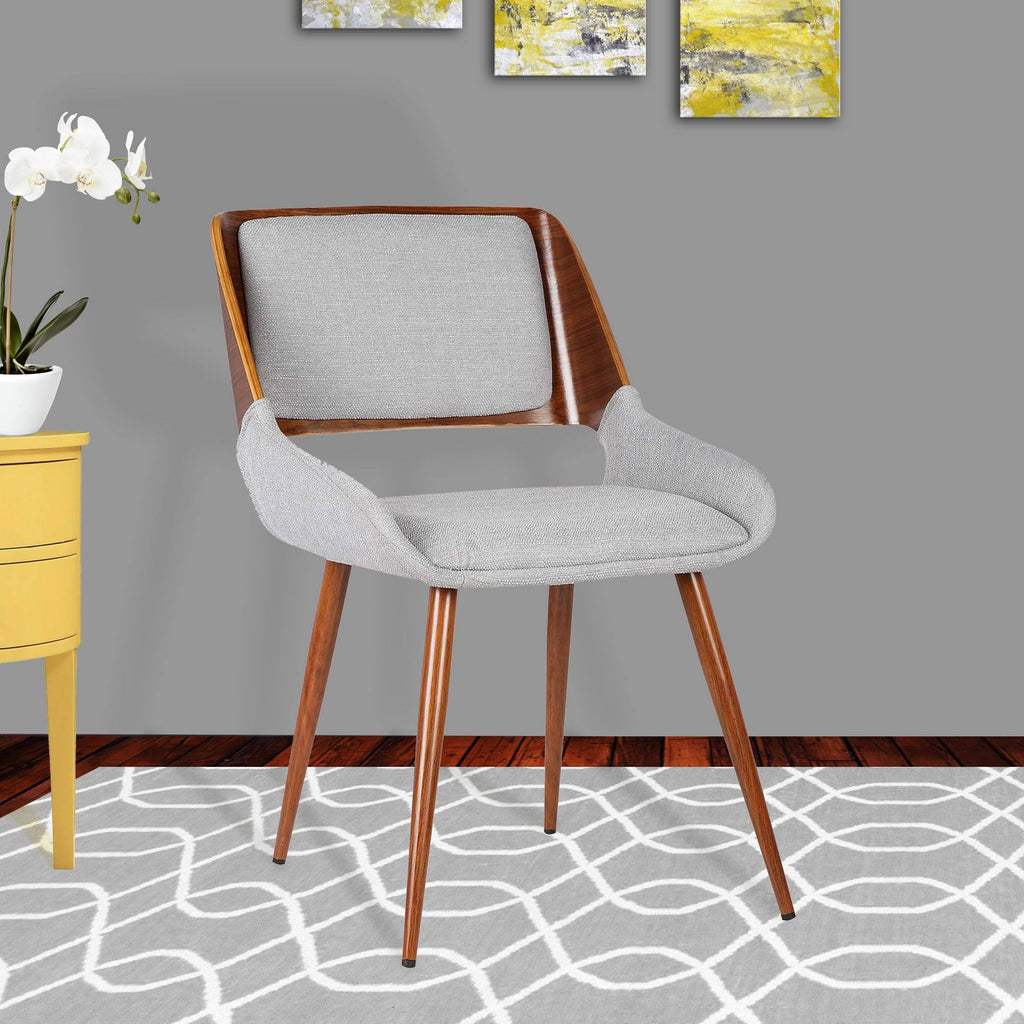 Gray Mid-Century Dining Chair U540830
