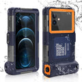 Waterproof Underwater Housing Case for Phones Up to 6.9 Inch with Lanyard A10527
