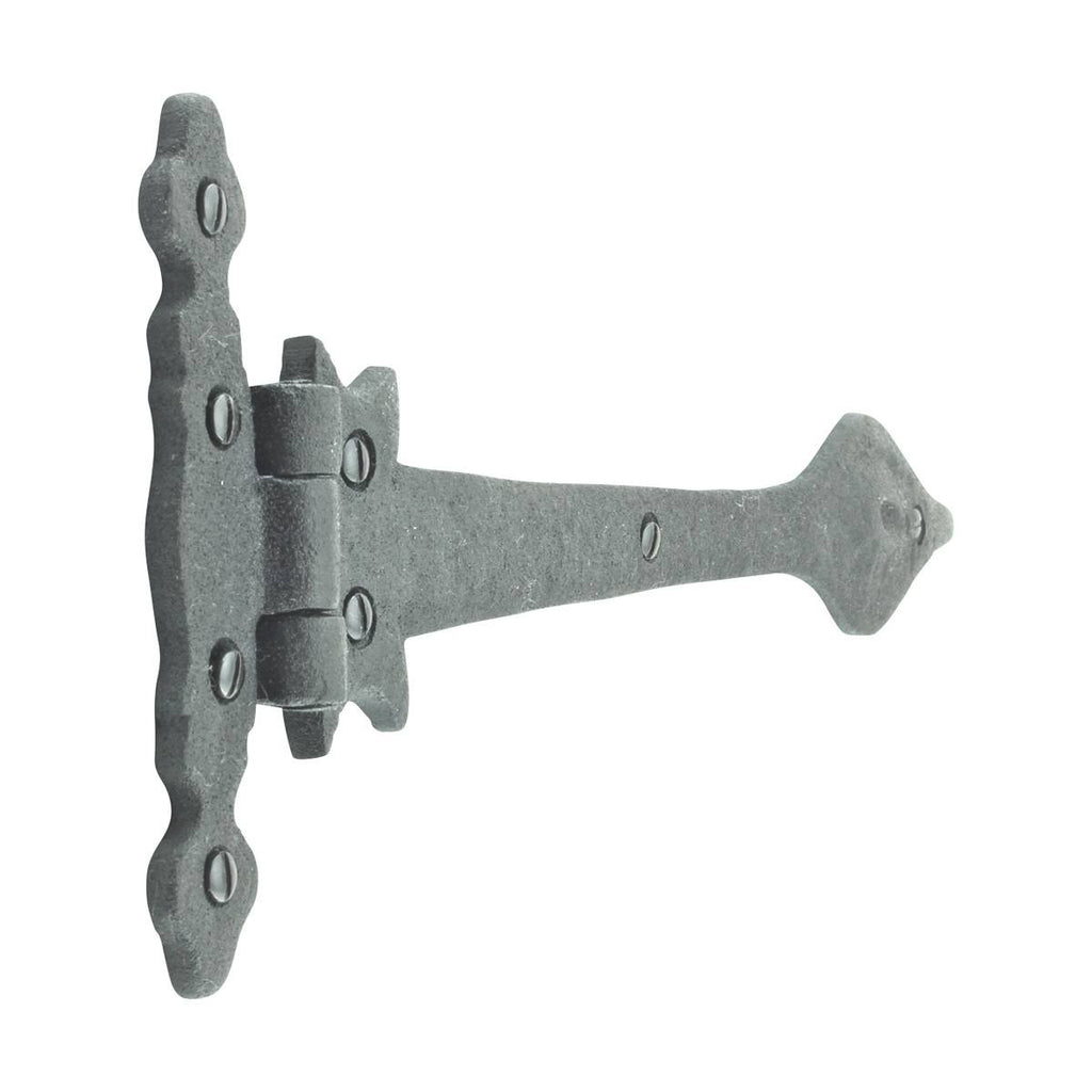8 Strap Hinges Wrought Iron Spear Tip 11-3/4x22 Z8063