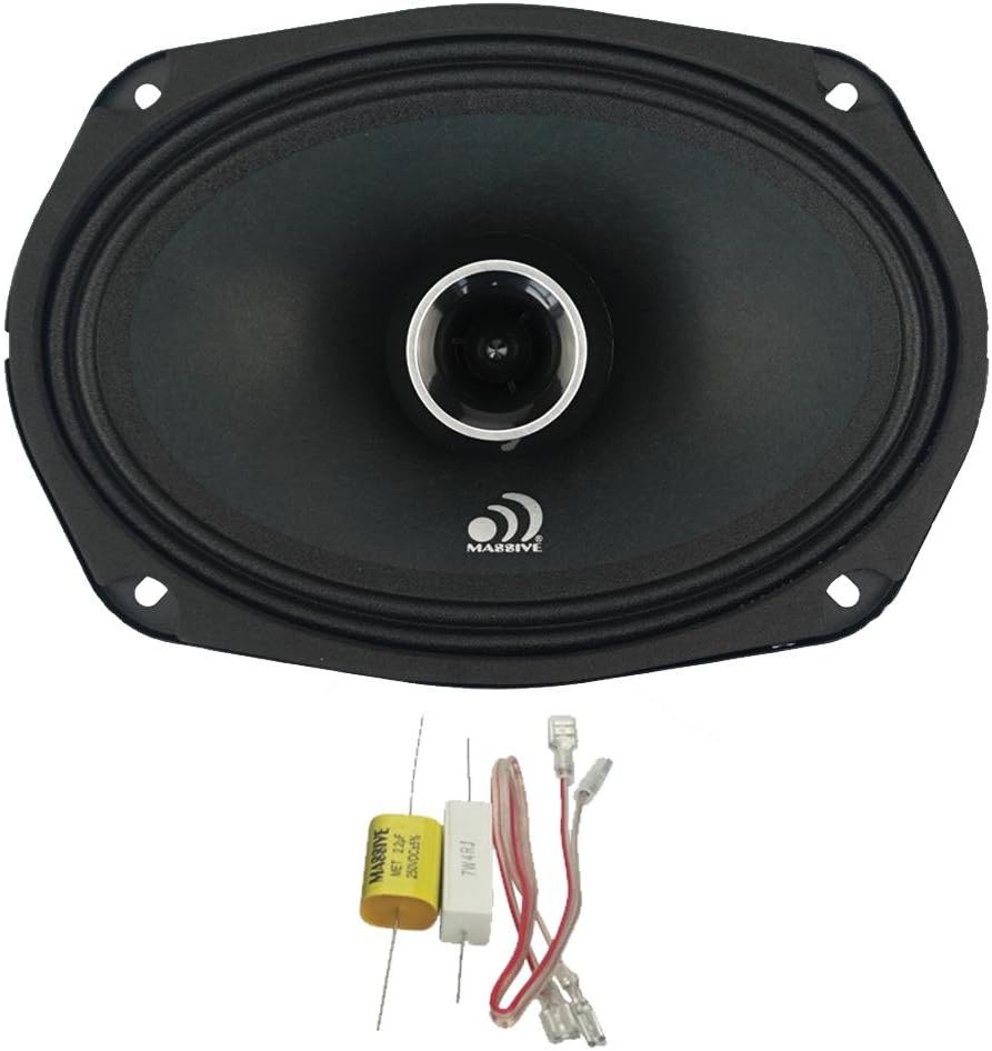 6x9 280 Watts Max 140w RMS 4 Ohm Pro Audio Coaxial Car Audio Speaker System S429634