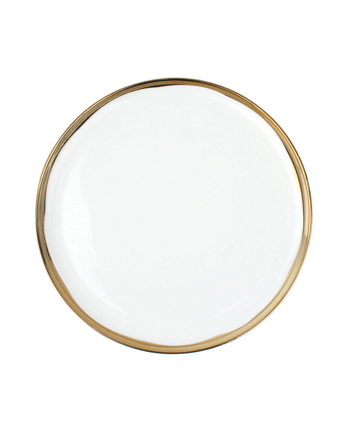 Gold Salad Plates, Set of 4 I36389