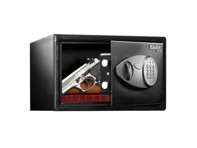 Digital Security Safe, 0.58 Cu ft, Black/Silver S441