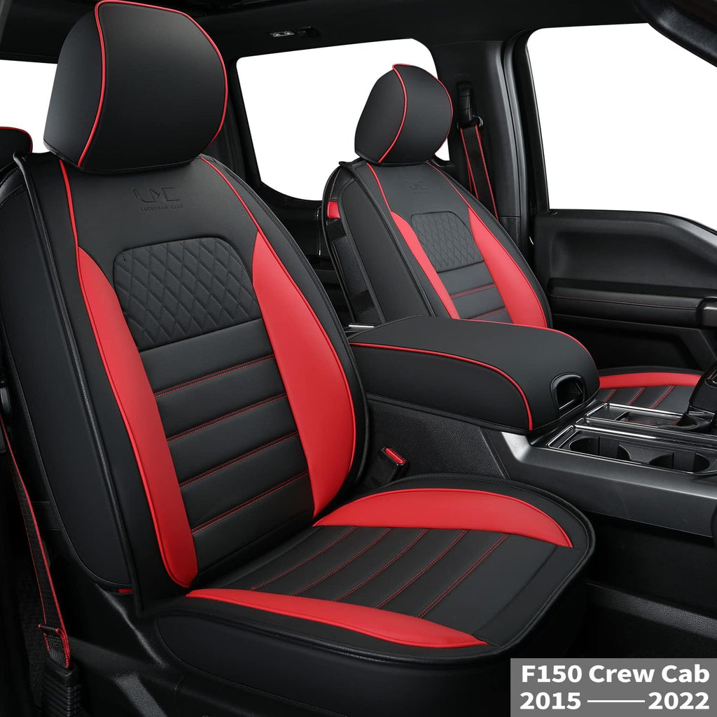 F150 Crew Cab Faux Leather Seat Covers O34852