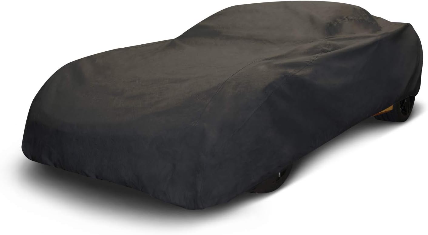 Black Stretch Car Cover for 1952 to 1967 Chevrolet Corvettes C1828